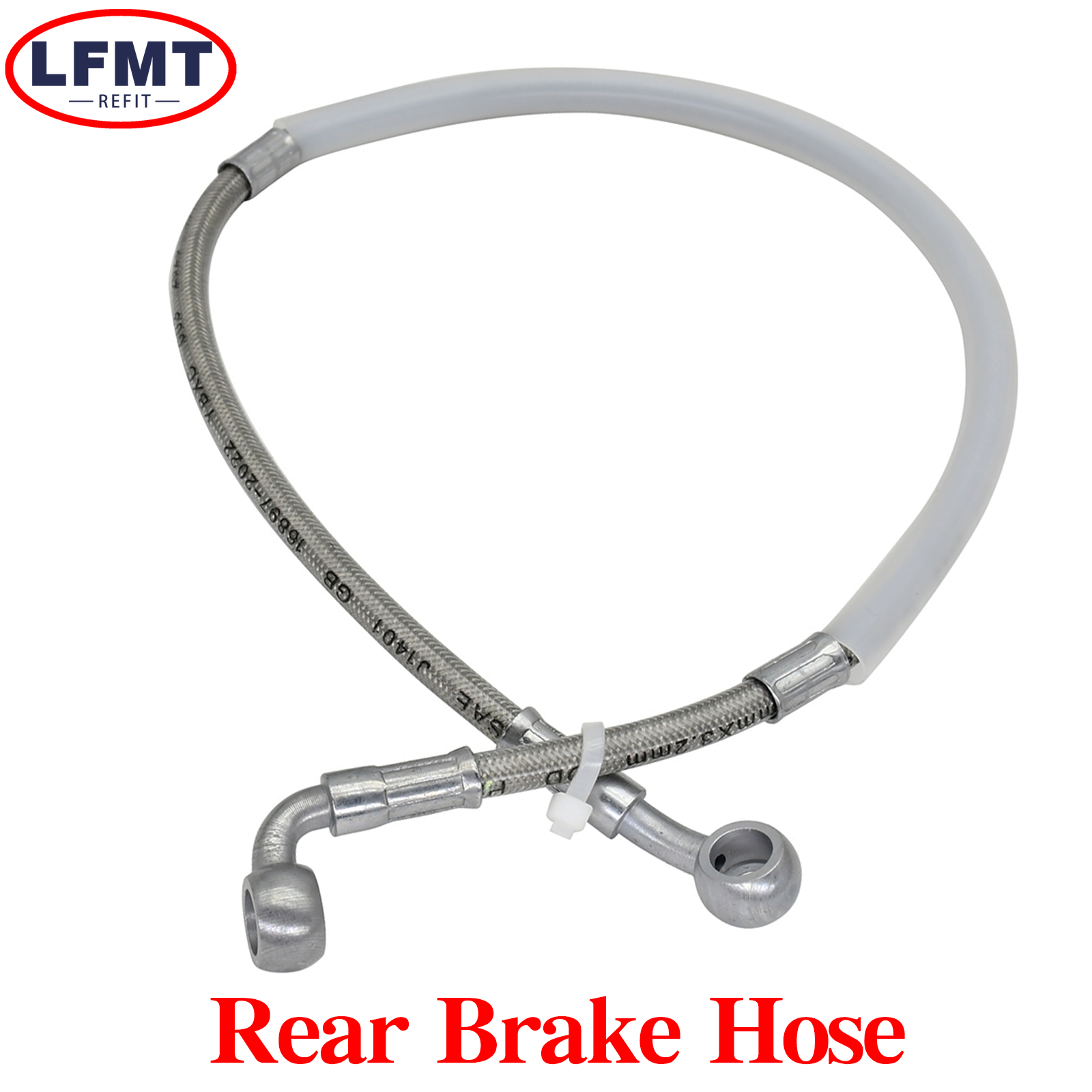 Motorcycle Rear Brake Oil Hose - Braided Line reseña y precio