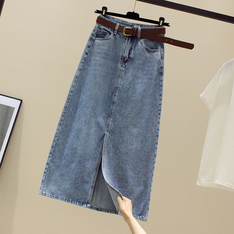 Sexy Wrap Buttocks Denim Skirt - Fly Line reseña y precio