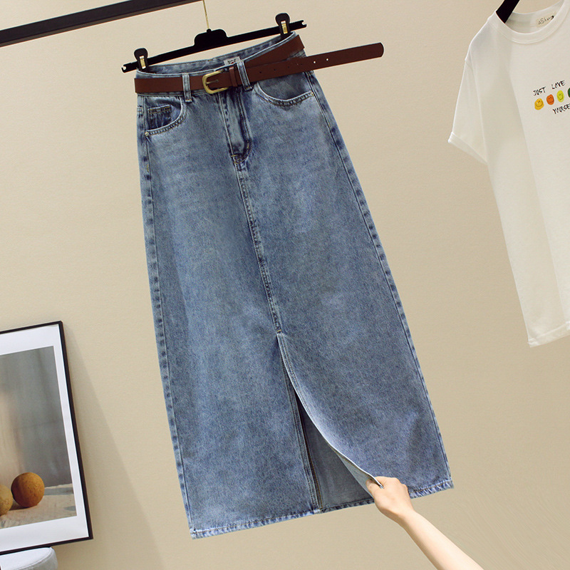 Sexy Wrap Buttocks Denim Skirt - Fly Line reseña y precio