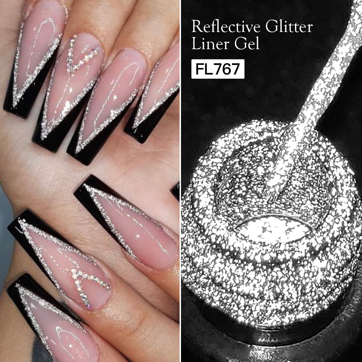 Gold Silver Reflective Glitter - Copolymer Line reseña y precio