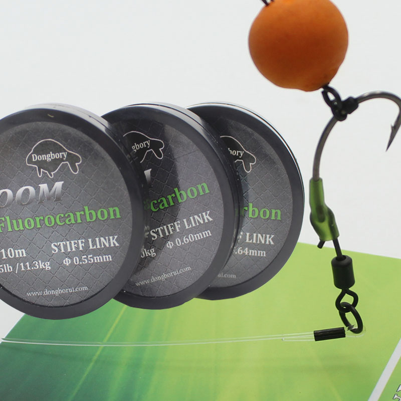 Carp Fishing Hooklink Boom Flu - Fluorocarbon Line reseña y precio