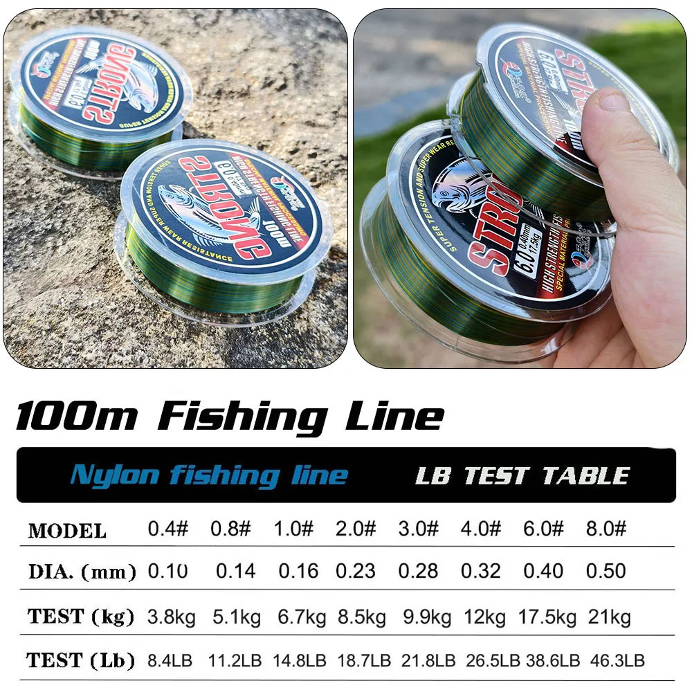 Limnoid100M Fluorocarbon Monof - Fluorocarbon Line reseña y precio