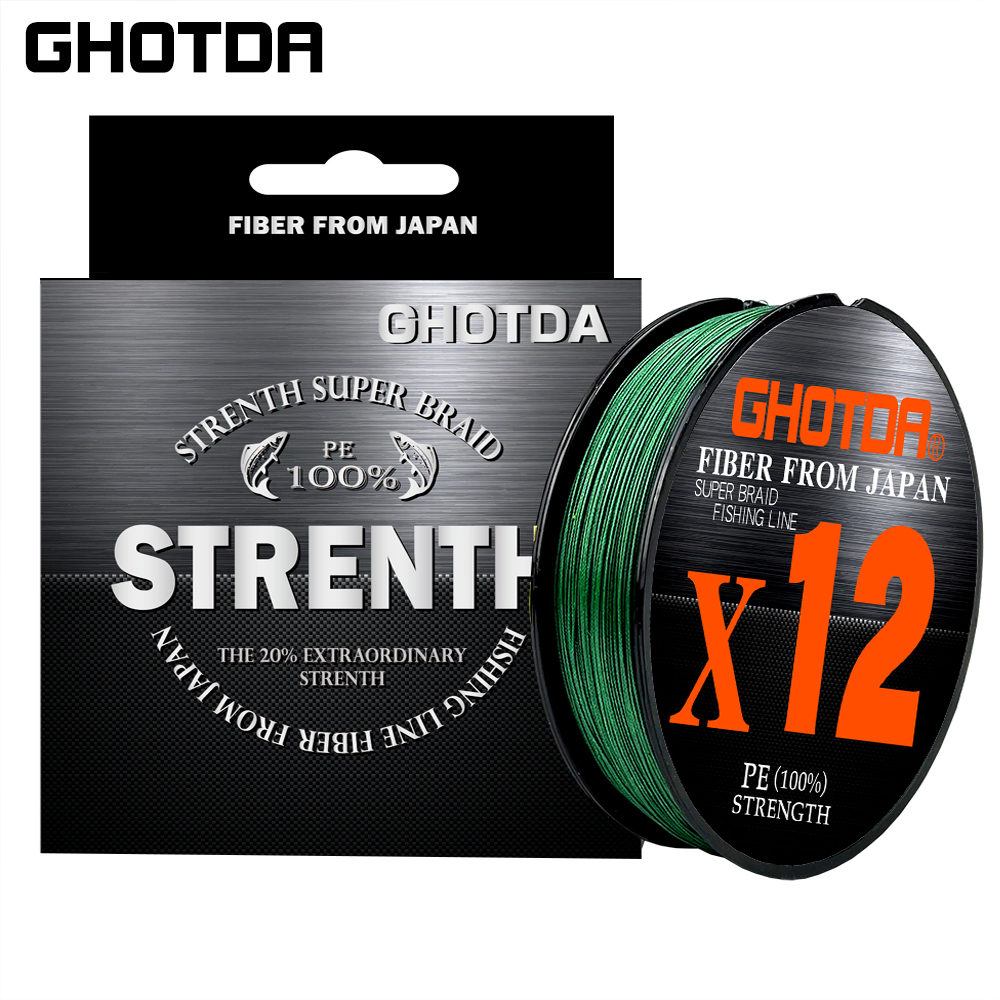 Braided Fishing Line 12 Strand - Ice Fishing Line reseña y precio