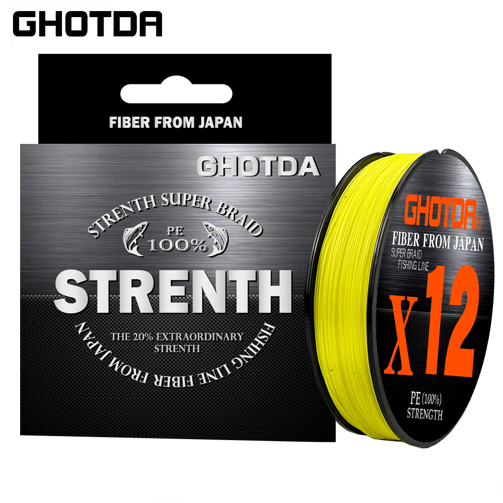 Braided Fishing Line 12 Strand - Ice Fishing Line reseña y precio