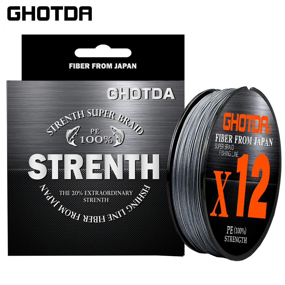 Braided Fishing Line 12 Strand - Ice Fishing Line reseña y precio