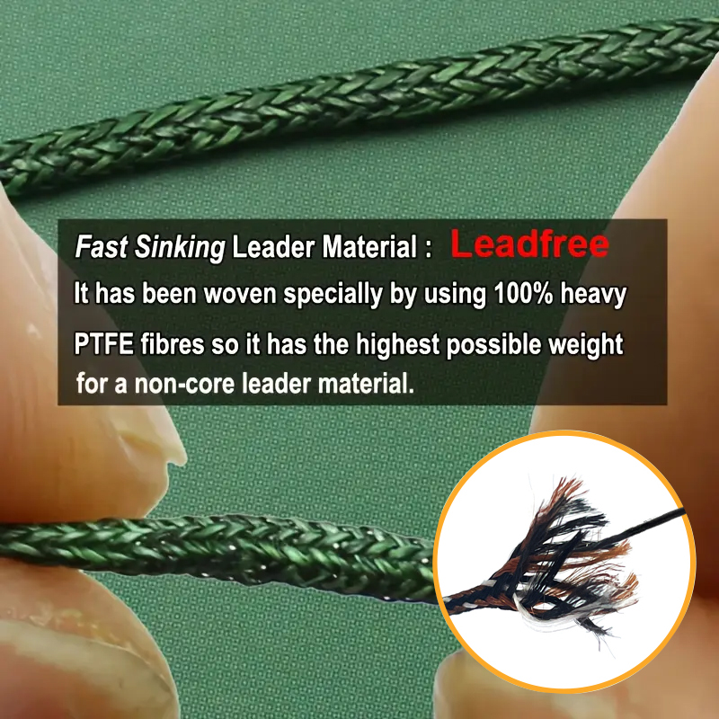 3/6pc CarpCarp Fishing Line Re - Leader Line reseña y precio