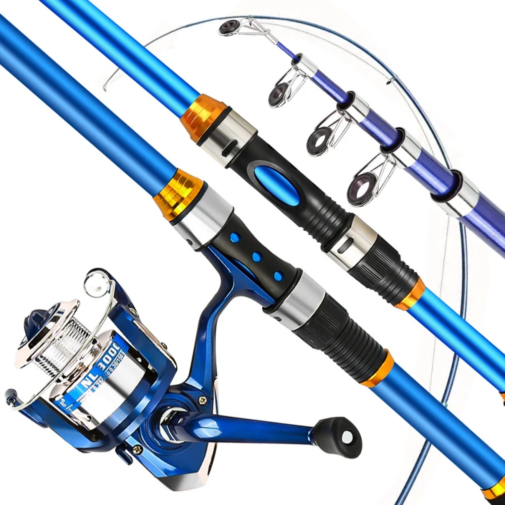 2.1-3.6M Telescopic Glass Fibe - Freshwater Line reseña y precio