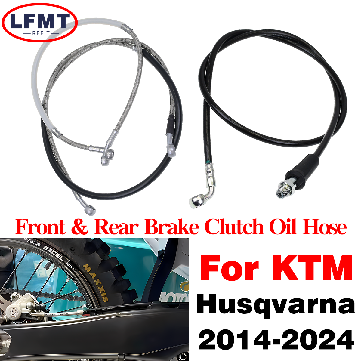 Motorcycle 10mm Front & Rear B - Braided Line reseña y precio