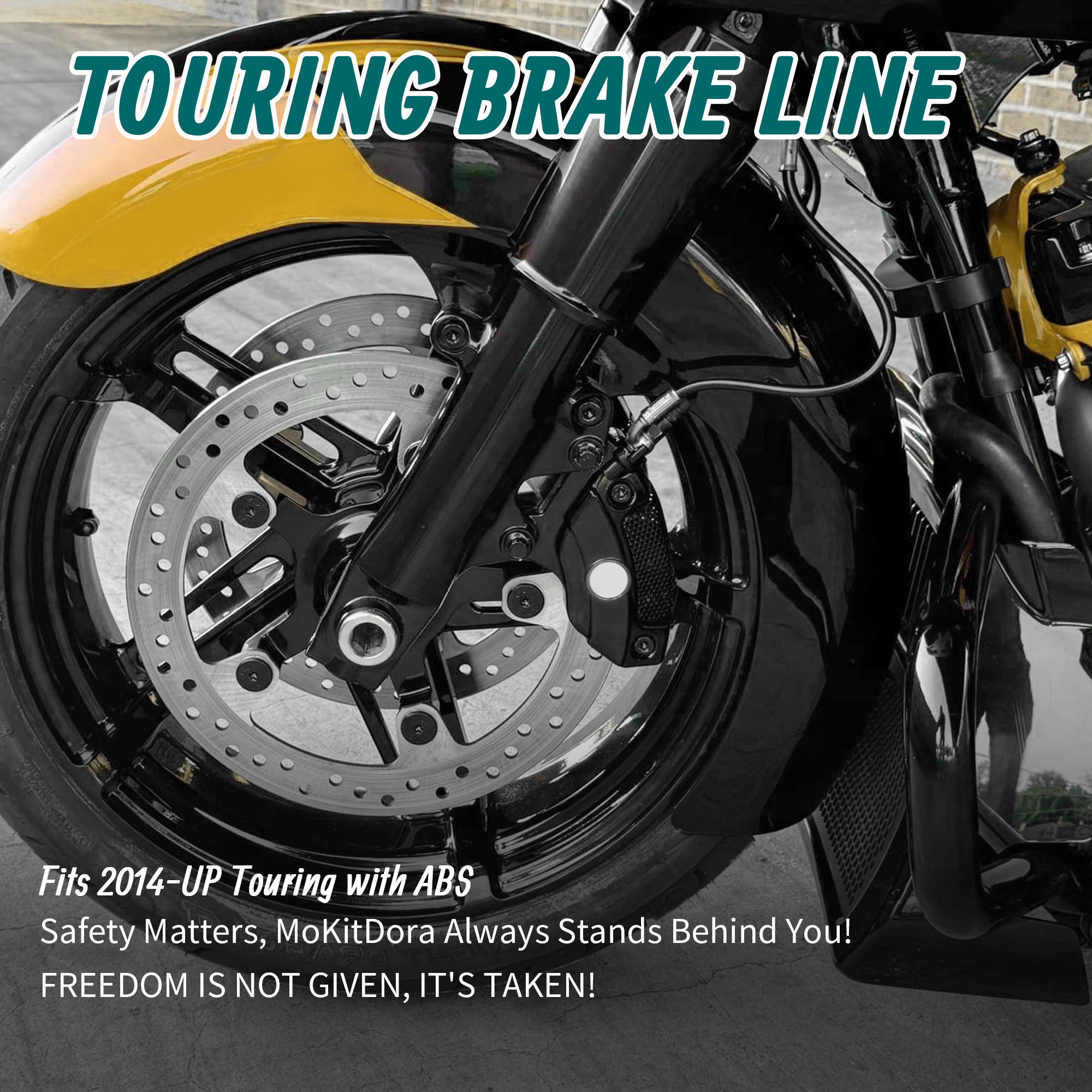 Upper Front Brake Line Oil Hos - Braided Line reseña y precio