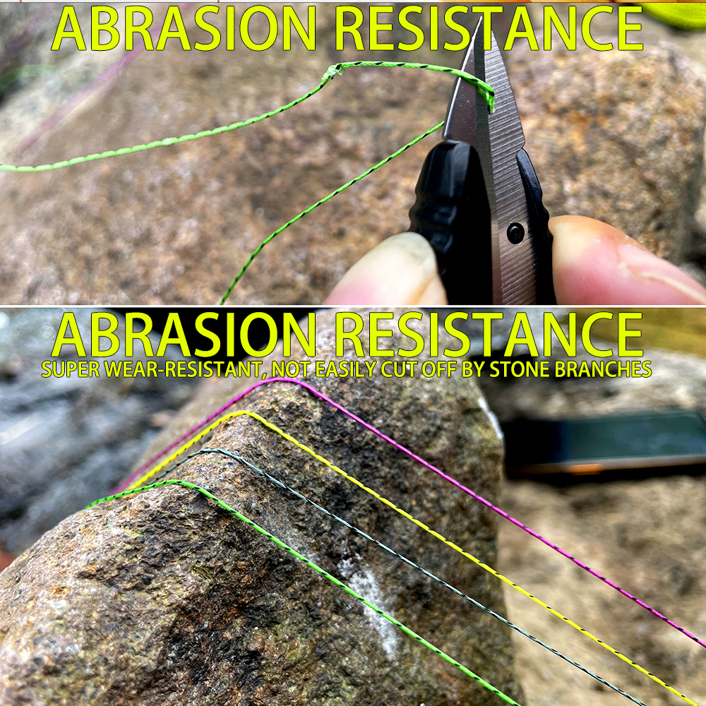 Braided Fihing Line Invisible  - Copolymer Line reseña y precio