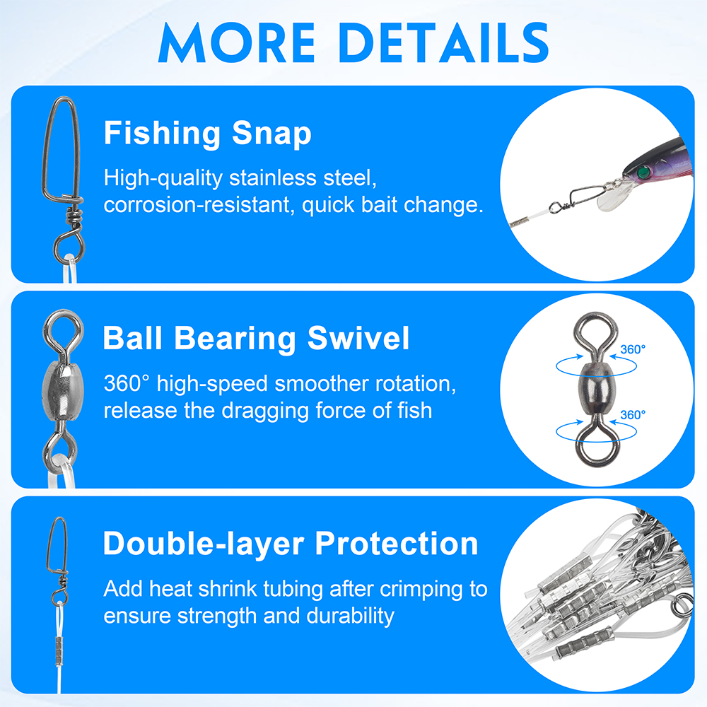 10Pcs Fluorocaron Fishing Lead - Fluorocarbon Line reseña y precio