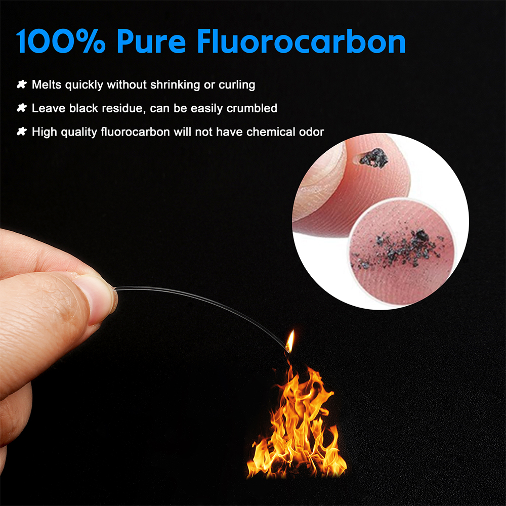 10Pcs Fluorocaron Fishing Lead - Fluorocarbon Line reseña y precio