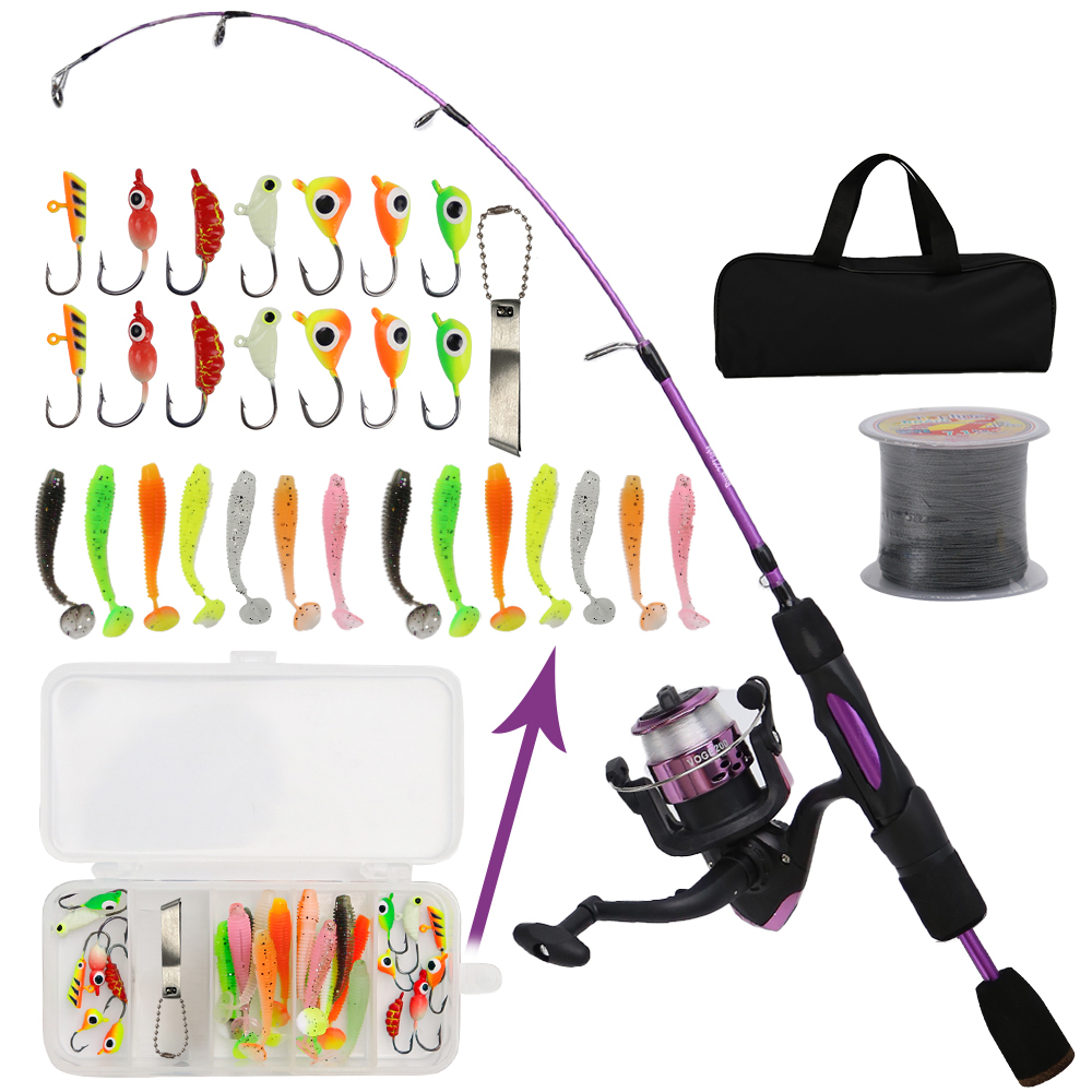 Ice Fishing Rod Reel Combo 68c - Ice Fishing Line reseña y precio