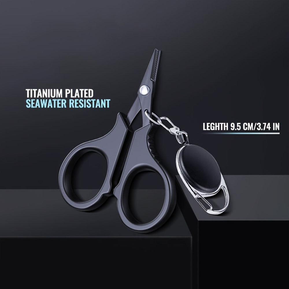 1set Titanium Coating Stainles - Fishing Line Cutter reseña y precio