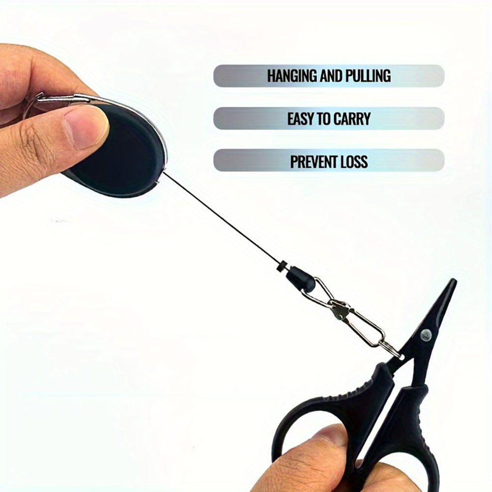 1set Titanium Coating Stainles - Fishing Line Cutter reseña y precio