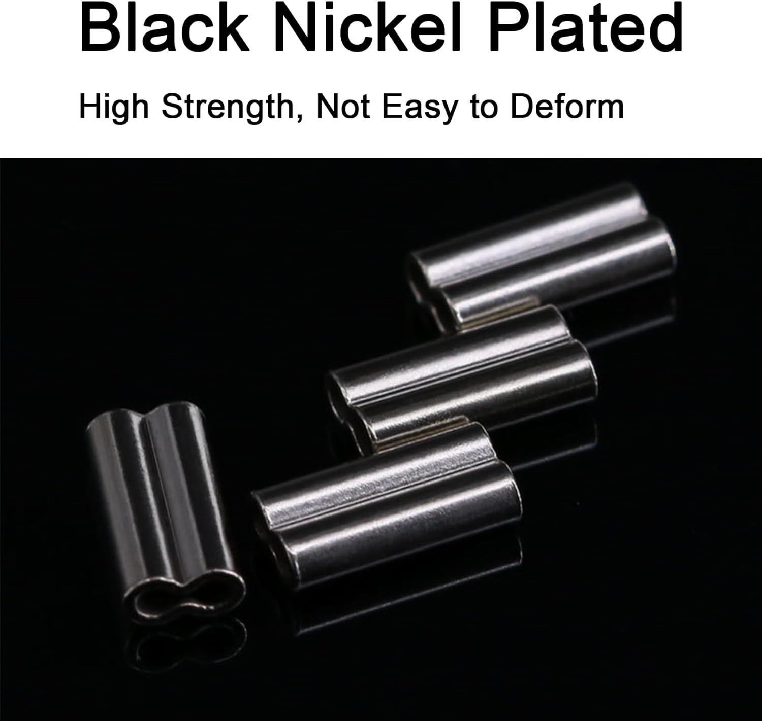 Copper Double Barrel Crimp Sle - Leader Line reseña y precio