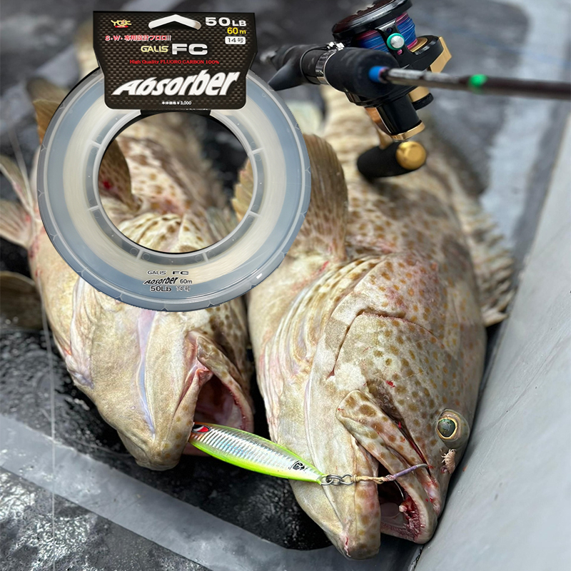 YGKFC Galis FC Absorber 100% F - Fluorocarbon Line reseña y precio