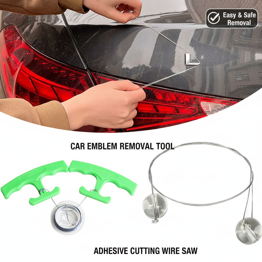 Car Emblem Remover Tool Kit Pr - Monofilament Line reseña y precio
