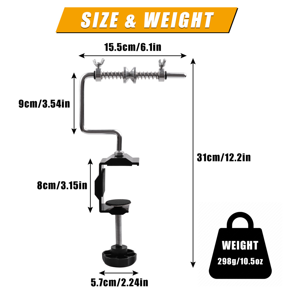 Protable Fishing Line Winder w - Fishing Line Dispenser reseña y precio