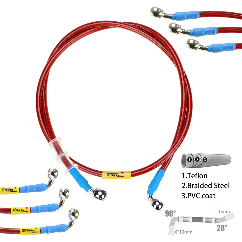 400mm-2400mm Brake Hose Hydrau - Braided Line reseña y precio
