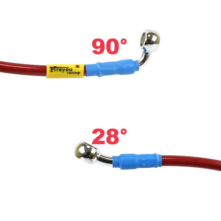 400mm-2400mm Brake Hose Hydrau - Braided Line reseña y precio