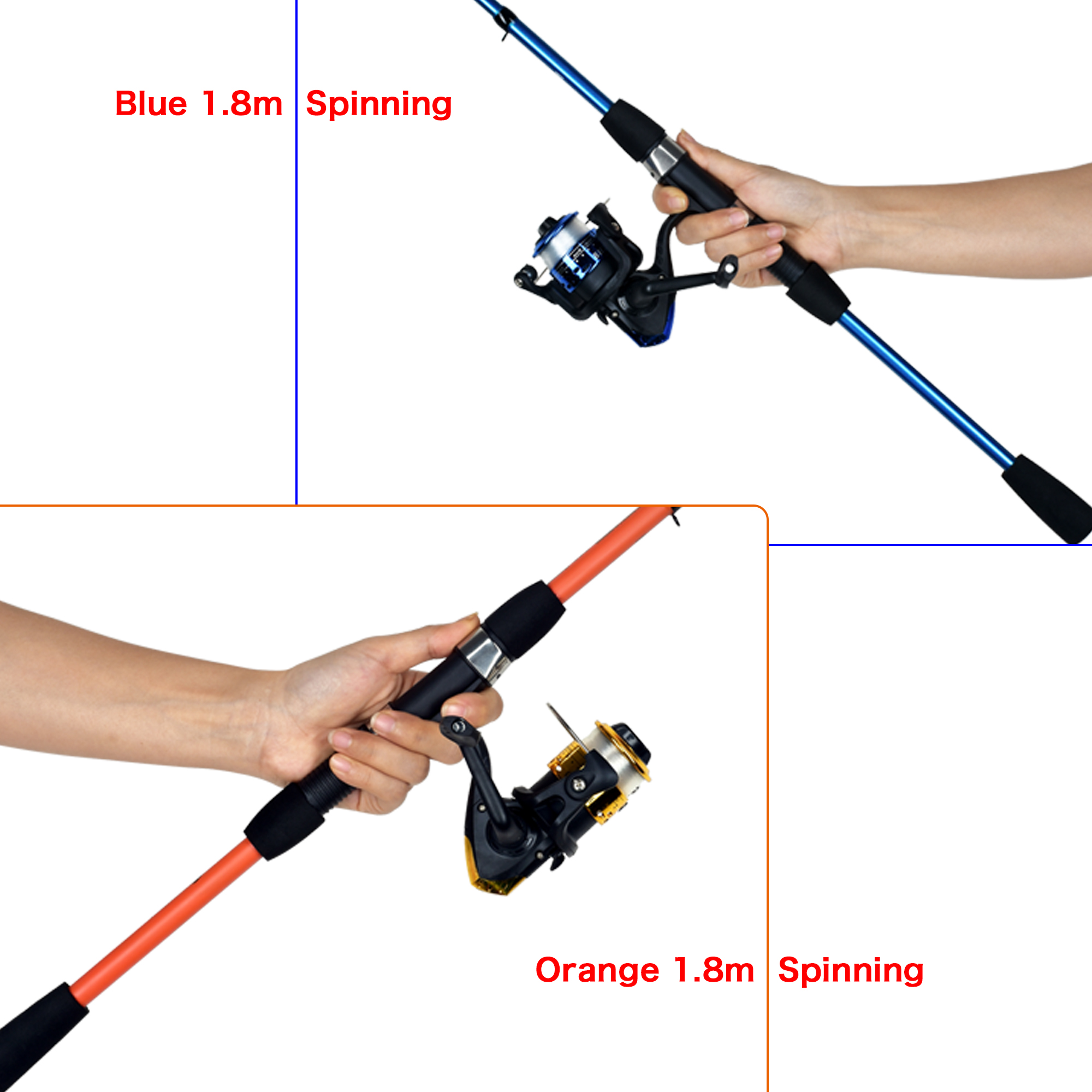 BIUTIFU Spinning Fishing Rod S - Freshwater Line reseña y precio