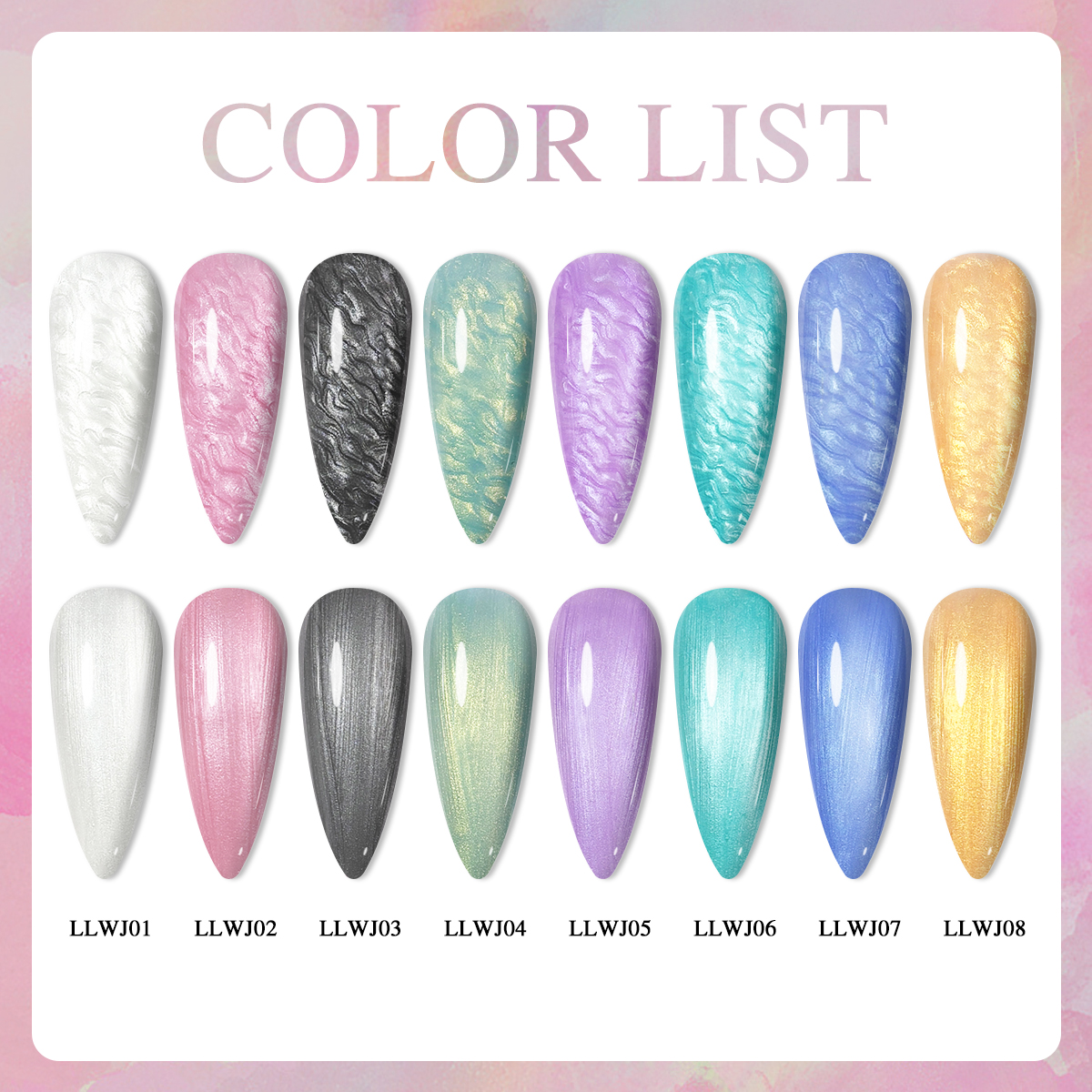 1 piece of shell line gel nail - Copolymer Line reseña y precio