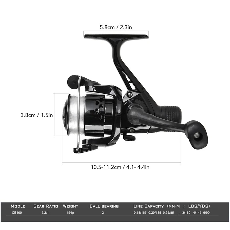BRAVMAK 2.1/ 2.3 mTelescopic F - Fishing Line Spooler reseña y precio