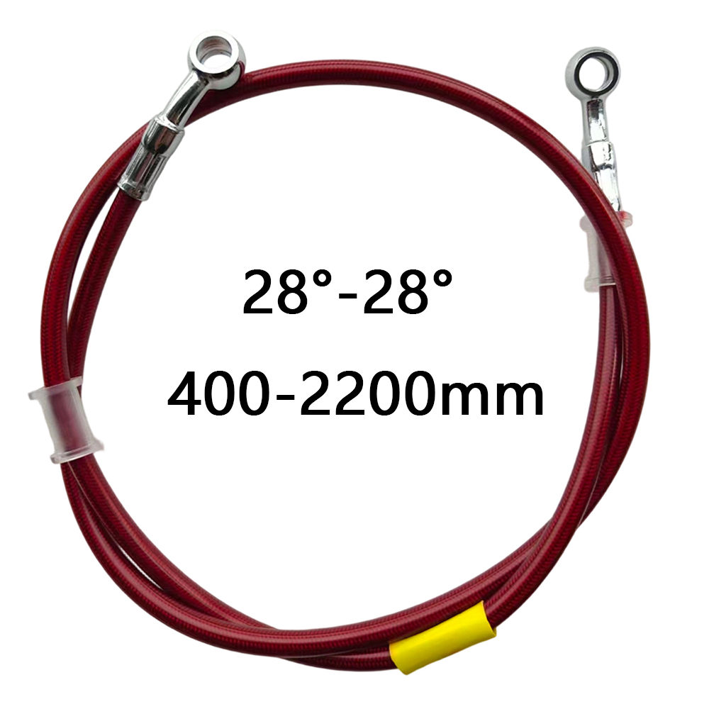 28-28 Red Universal Motorcycle - Braided Line reseña y precio