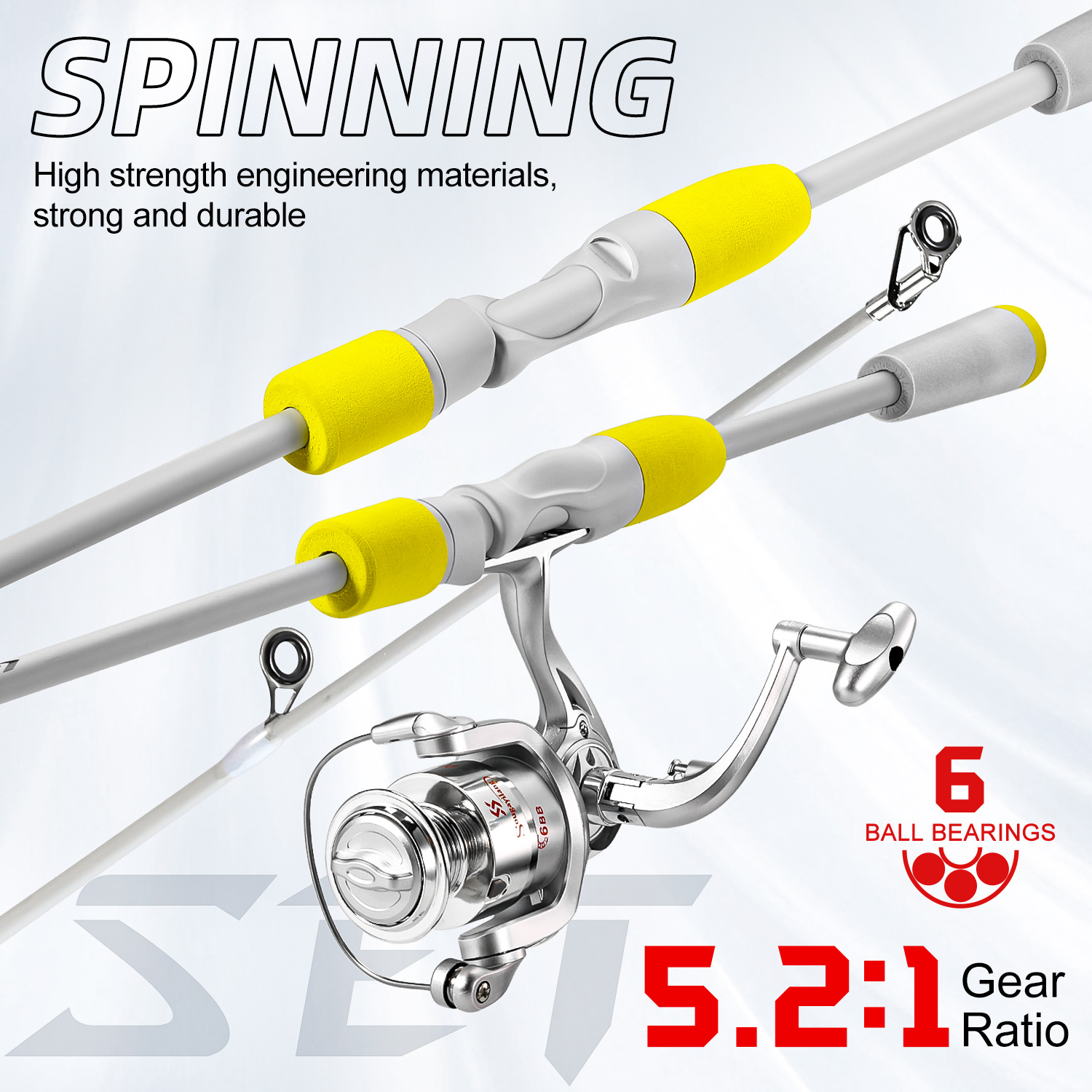 Sougayilang 2section Spinning  - Fishing Line Spooler reseña y precio