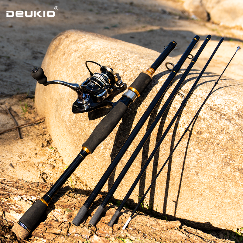 DEUKIO Fishing Rod Reel Combo  - Fishing Line Spooler reseña y precio