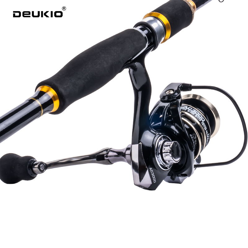 DEUKIO Fishing Rod Reel Combo  - Fishing Line Spooler reseña y precio