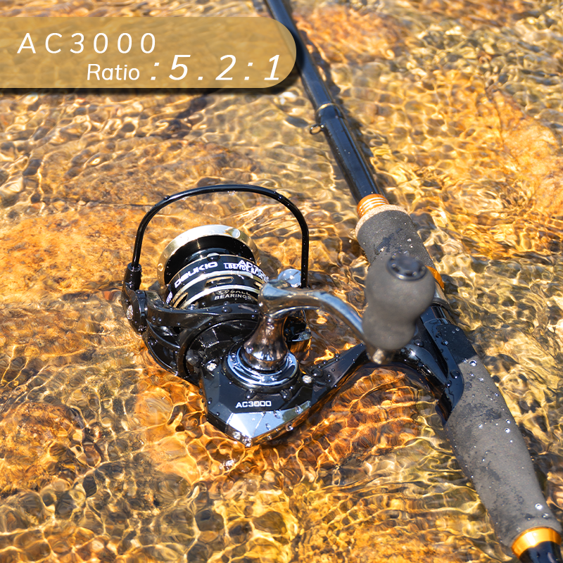 DEUKIO Fishing Rod Reel Combo  - Fishing Line Spooler reseña y precio