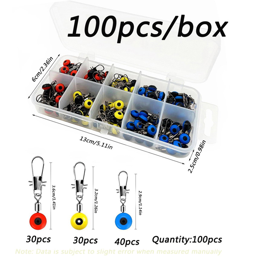 20pcs Fishing Line Hook Swivel - Saltwater Line reseña y precio